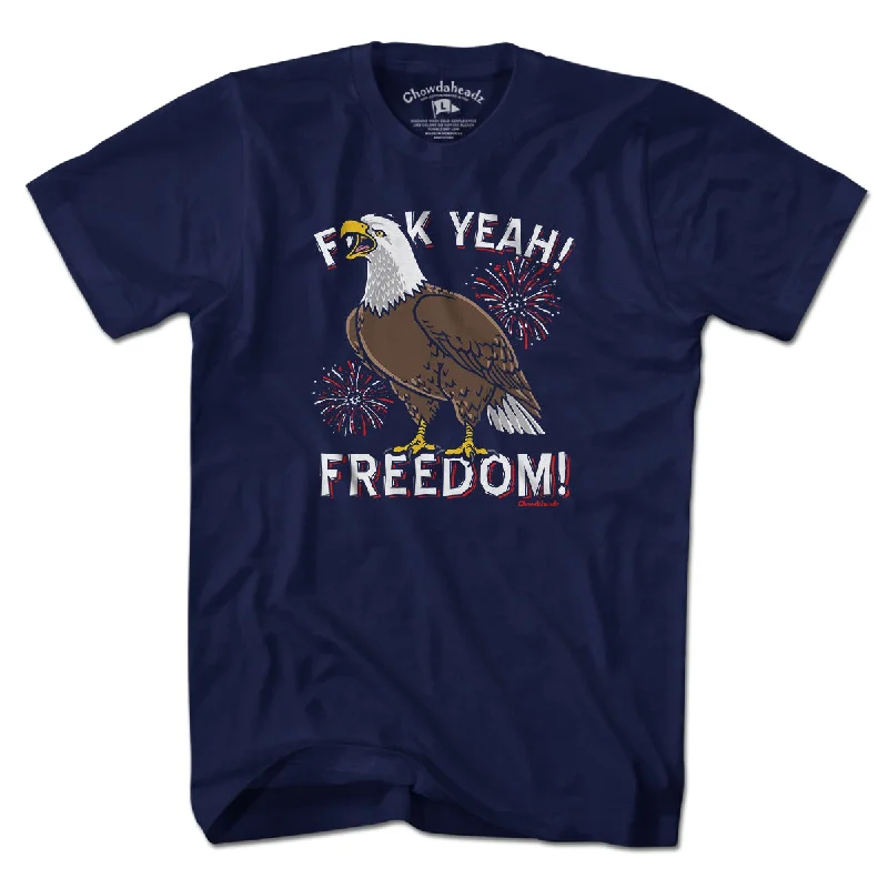 F Yeah! Freedom! Bald Eagle T-Shirt