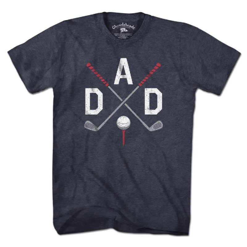 DAD Cross Clubs Golf T-Shirt