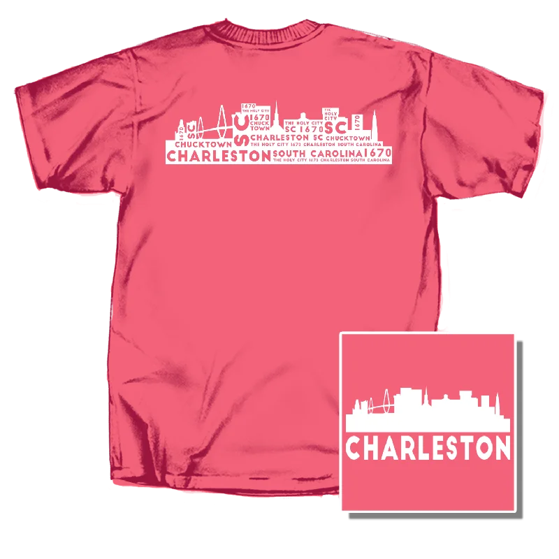 Charleston Word Cloud Short Sleeve T-Shirt