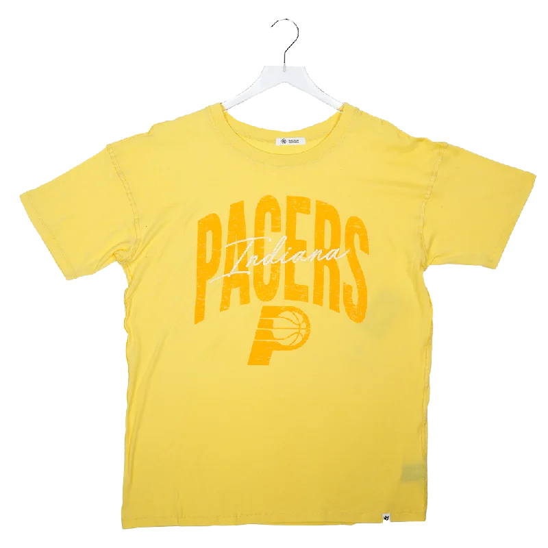 Women's Indiana Pacers Muse Sadie T-shirt in Gold by 47