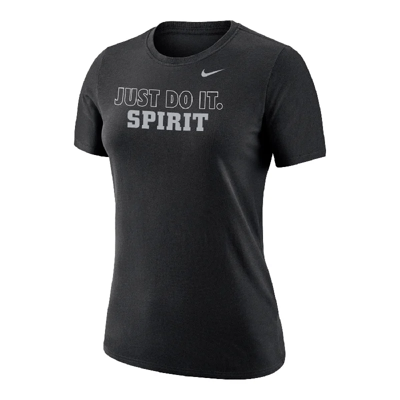 Women's Nike Washington Spirit JDI Black Tee