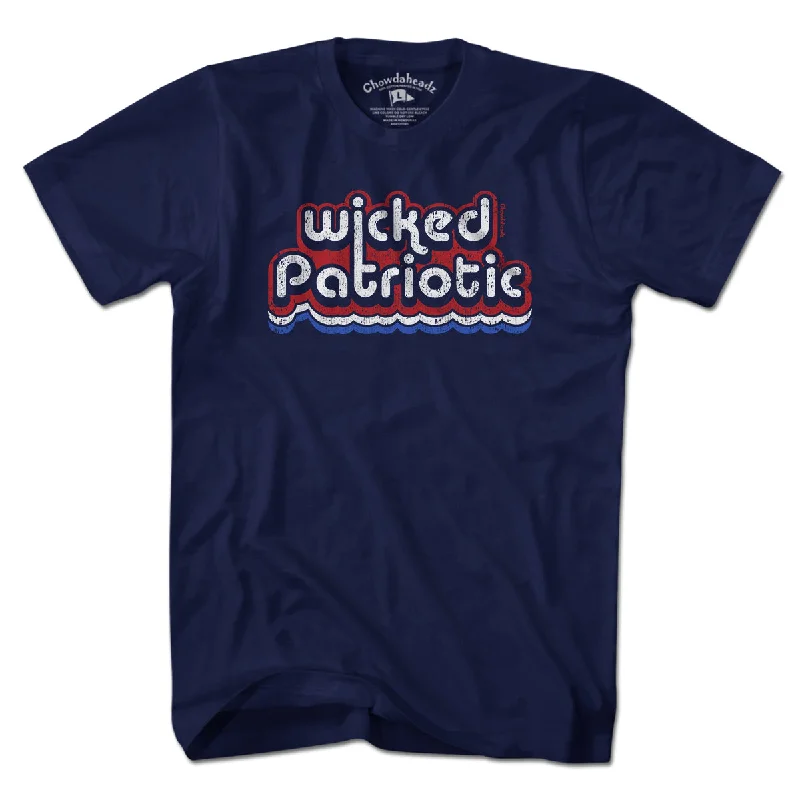 Wicked Patriotic Retro T-Shirt