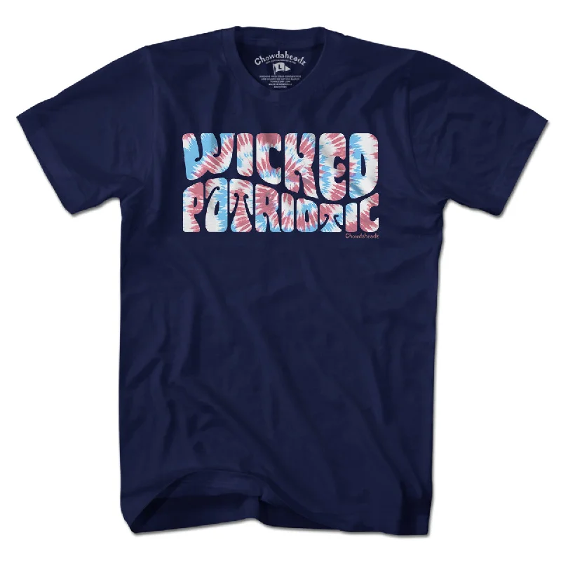 Wicked Patriotic Tie Dye T-Shirt