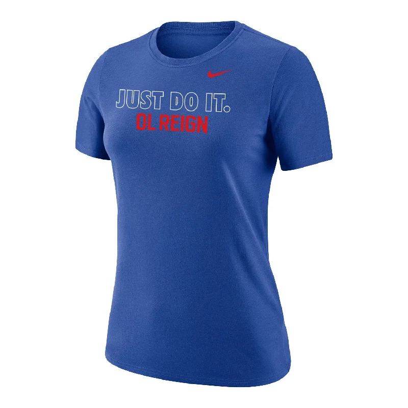 Women's Nike OL Reign JDI Royal Tee