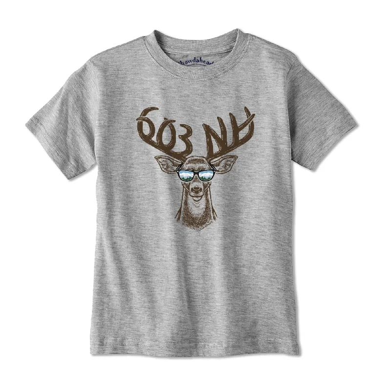 Cool New Hampshire Deer Youth T-Shirt