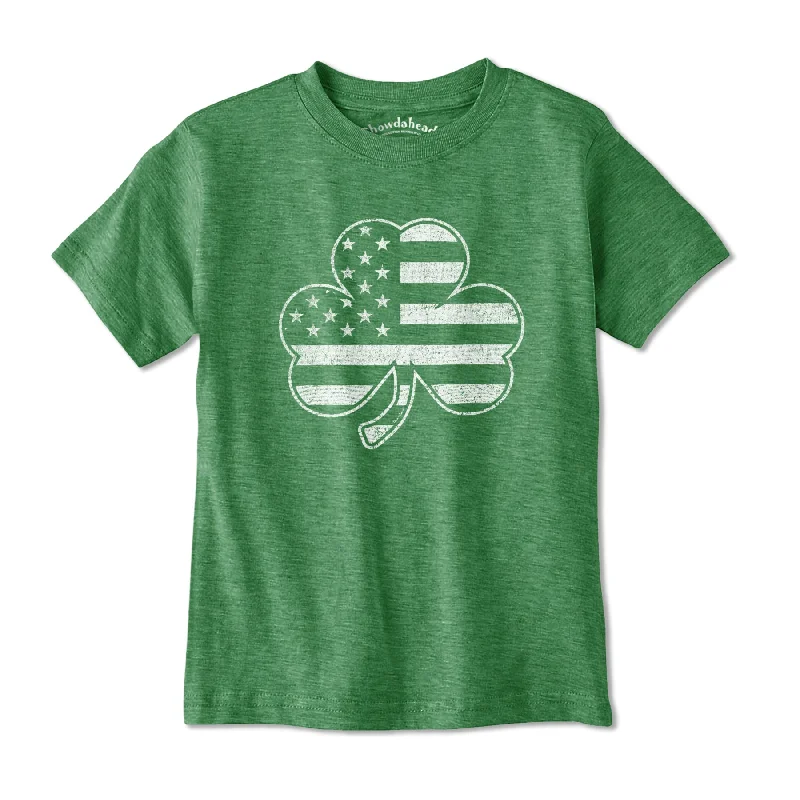 Shamrock Stars & Stripes Tonal Youth T-Shirt