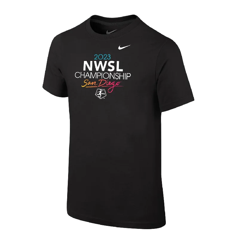 Youth Nike NWSL 2023 Championship Black Tee