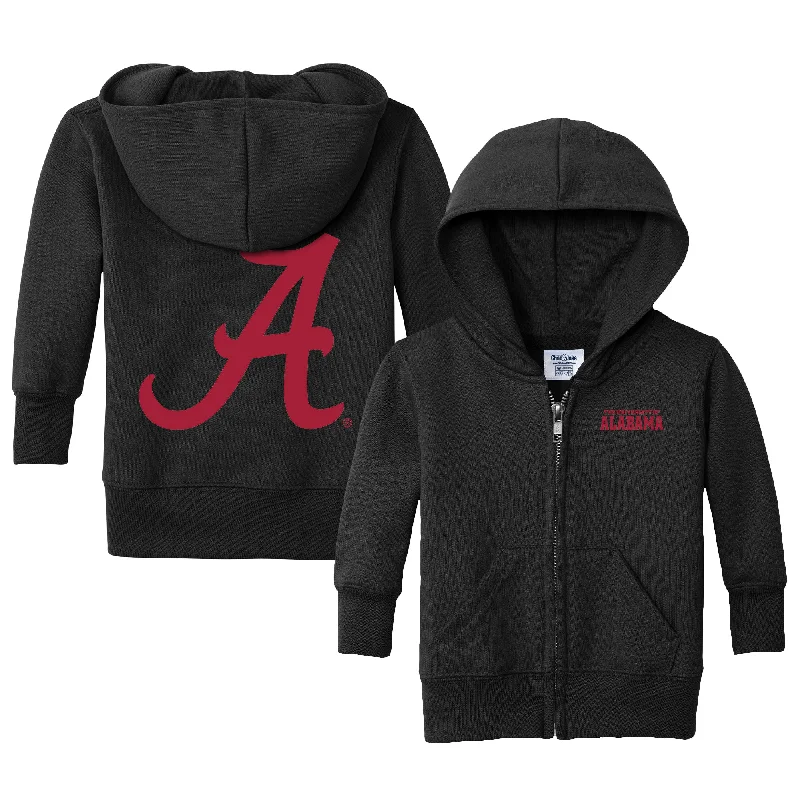 Alabama Crimson Tide Logo Infant Full-Zip Sweatshirt