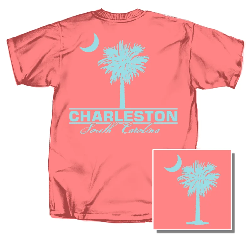 Youth Charleston Palmetto Tree Short Sleeve T-Shirt