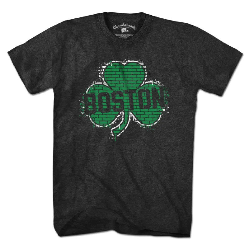 Boston Shamrock Graffiti T-Shirt