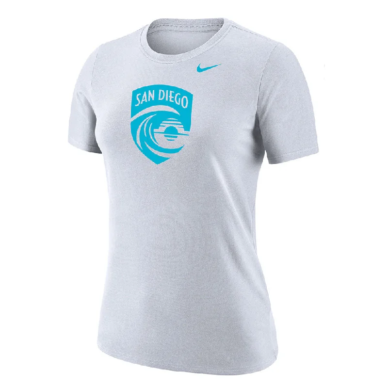 San Diego Wave Ladies Nike Dri-Fit Cotton Tee