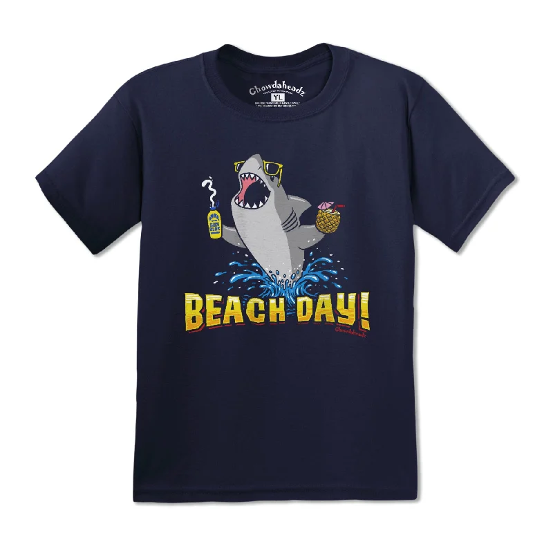 Beach Day Shark Youth T-Shirt