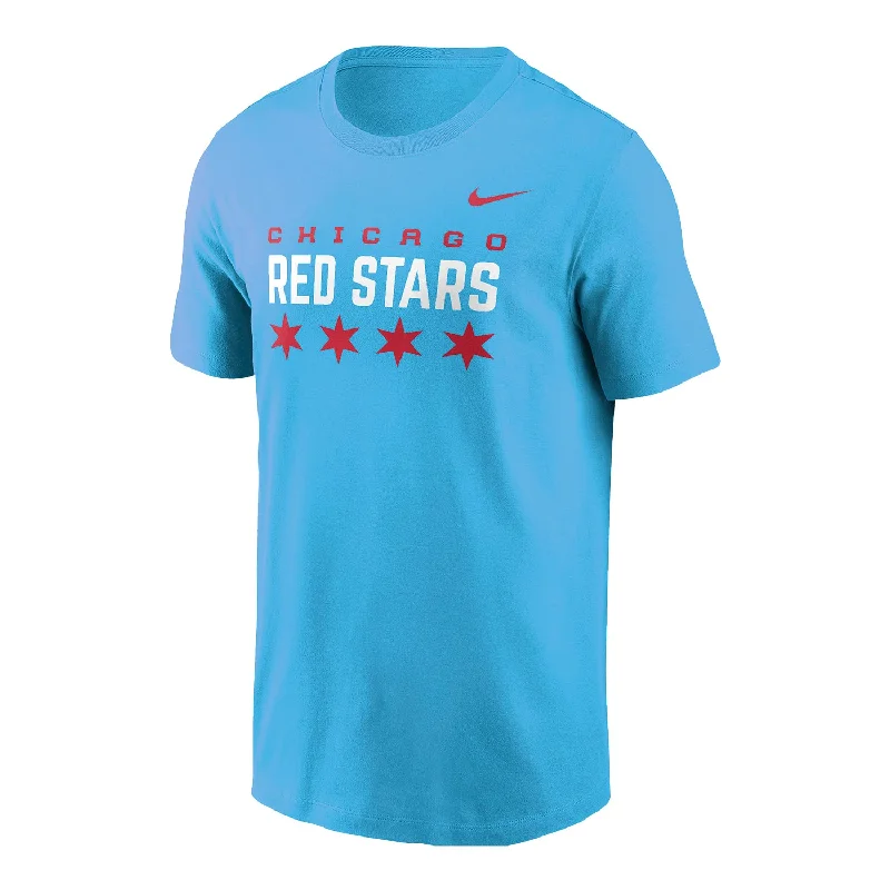 Unisex Nike Chicago Red Stars Roots Blue Tee