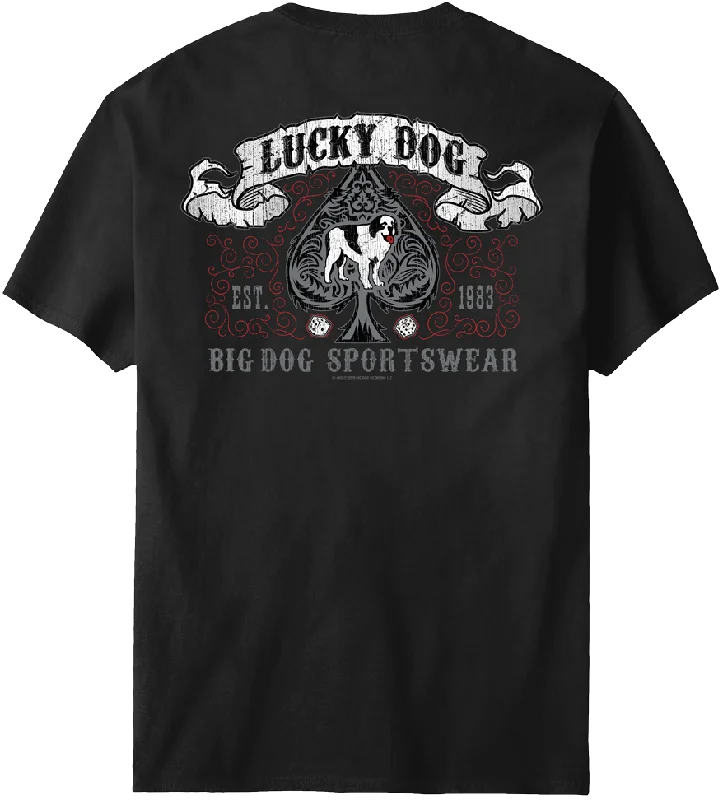 Lucky Dog Spade T-Shirt