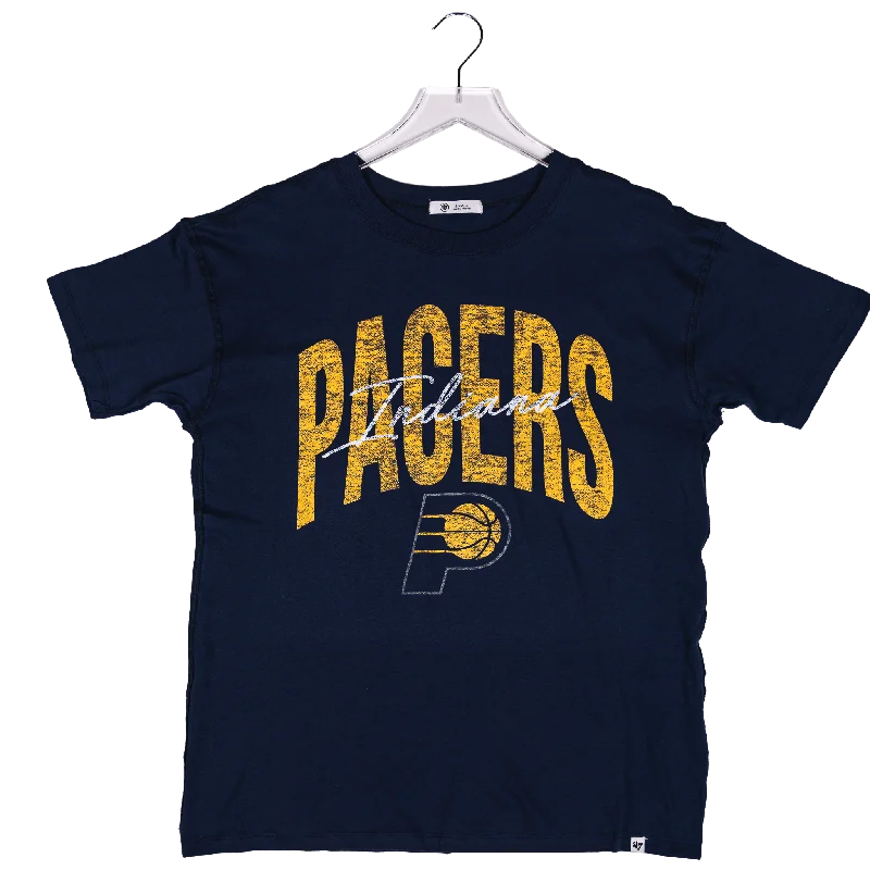 Women's Indiana Pacers Muse Sadie T-shirt in Navy by '47