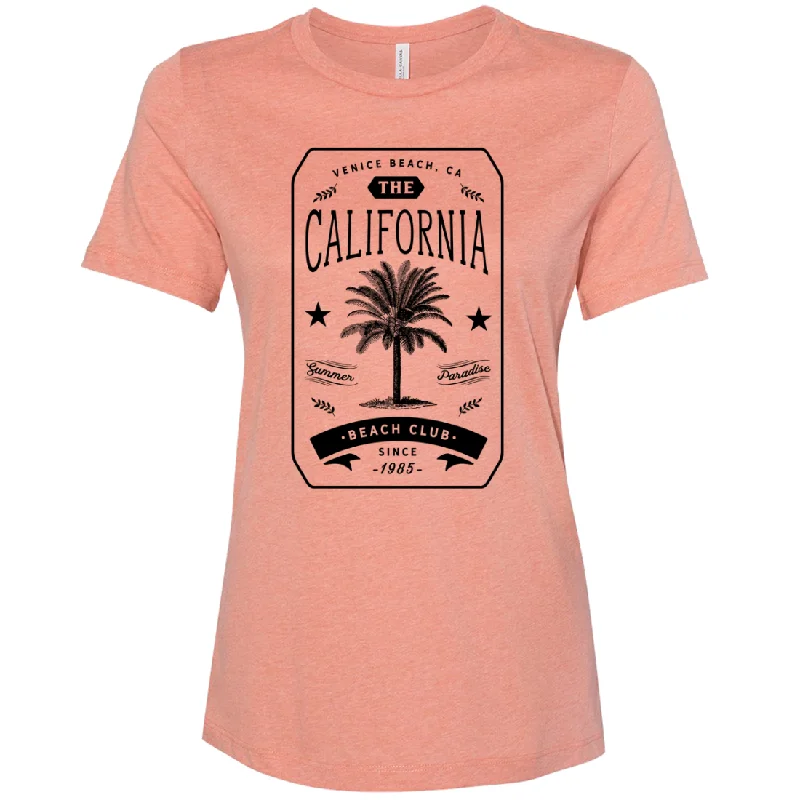 California Beach Club Women's Relaxed Jersey Tee