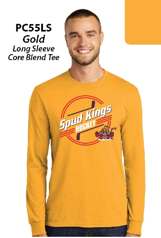 Spud Kings Yellow Long Sleeve Tee