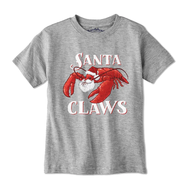 Santa Claws Holiday Youth T-Shirt