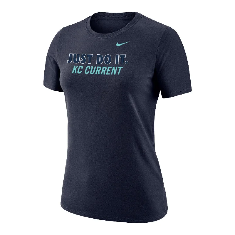 Women's Nike KC Current JDI Navy Tee