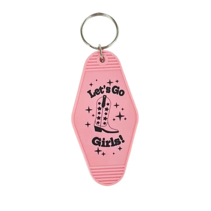 Let's Go Girls Keychain