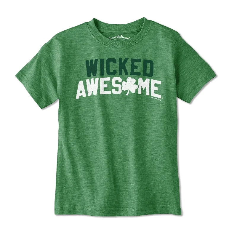 Wicked Awesome Shamrock Arch Youth T-Shirt