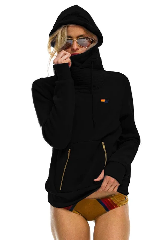 Aviator Nation Ninja Unisex Pullover Hoodie in Black