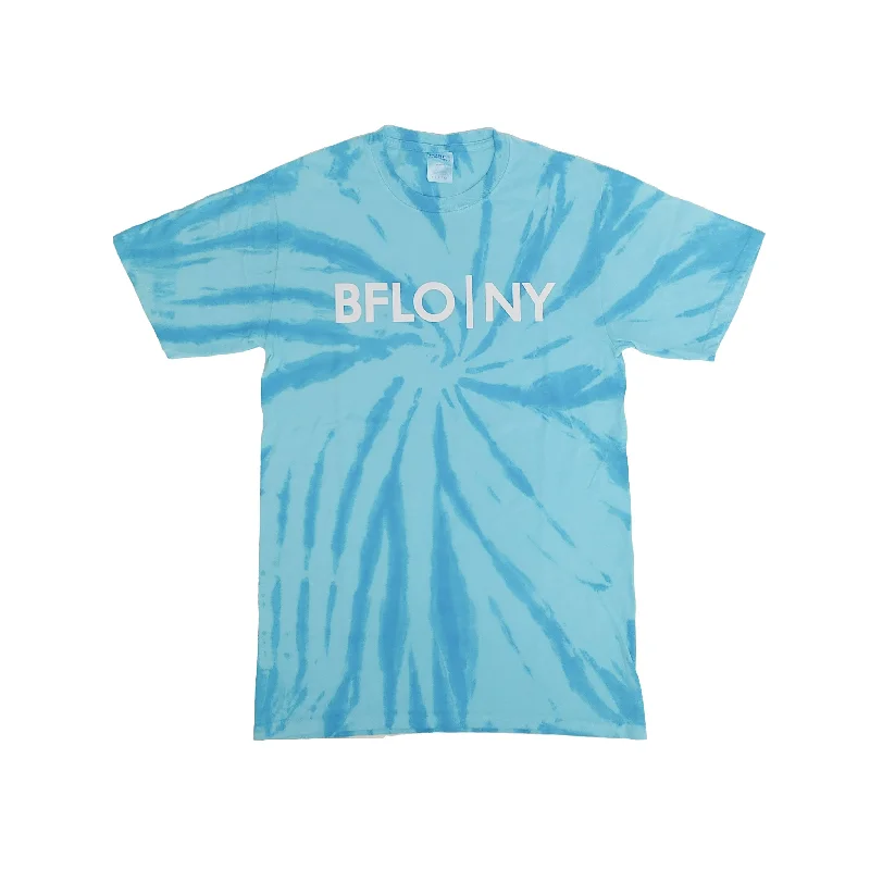 BFLO Aqua Blue Tie Dye Short Sleeve T-Shirt