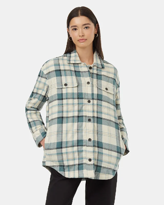 Kapok Flannel Insulated Jacket