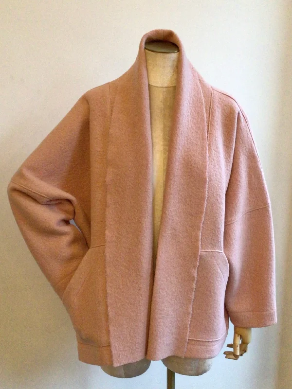 Pale Pink Wool Jacket