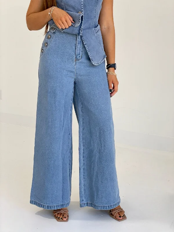 Dash Denim Pant - Denim