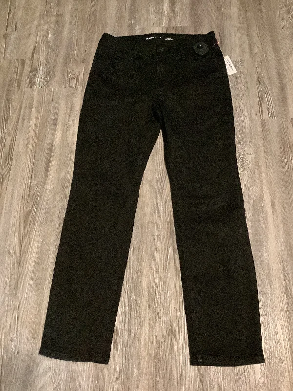 Jeans Skinny By Old Navy In Black, Size: 8