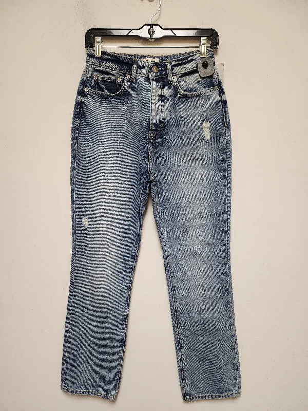 Jeans Straight By Lovers & Friends In Blue Denim, Size: 4