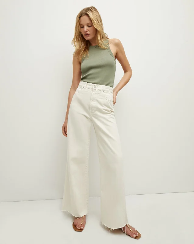 Taylor Cropped Wide-Leg Jean