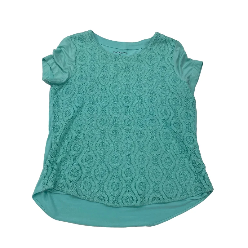 AQUA TOP SS by CROFT AND BARROW Size:M