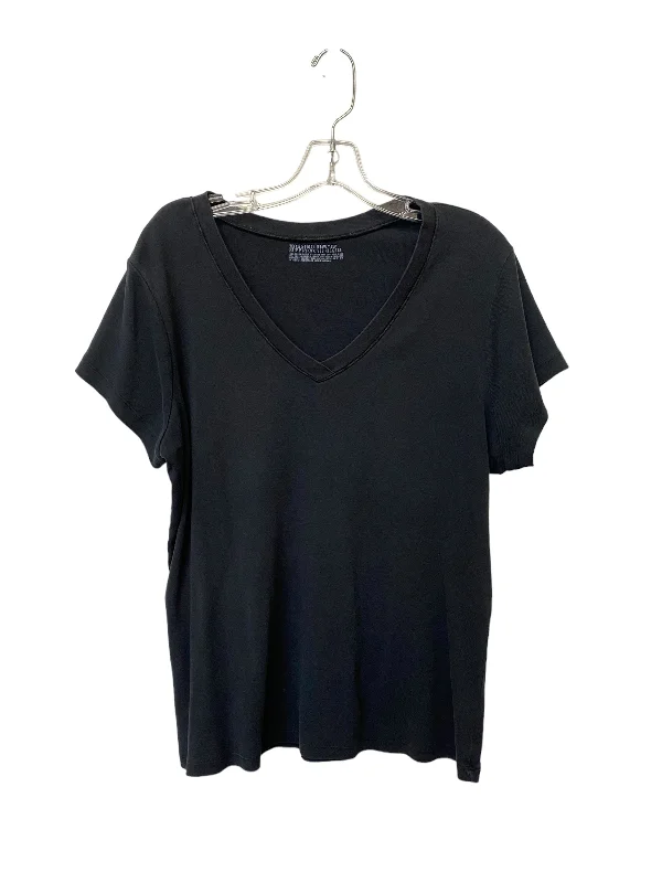 Black Top Short Sleeve Basic Mossimo, Size 16