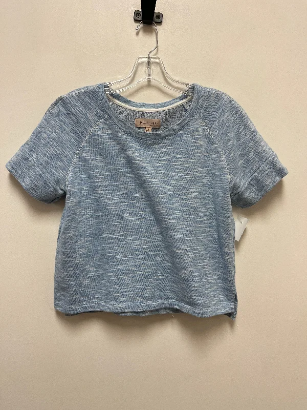 Blue Top Short Sleeve Philosophy, Size L