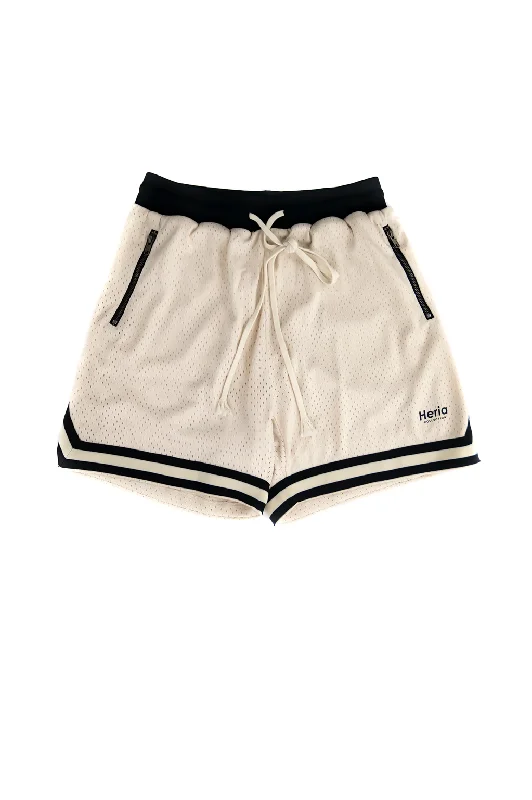 Heria Mesh Shorts - Ivory