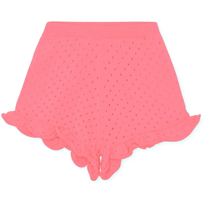 Konges Sløjd Cypres Frill Strawberry Pink Shorts