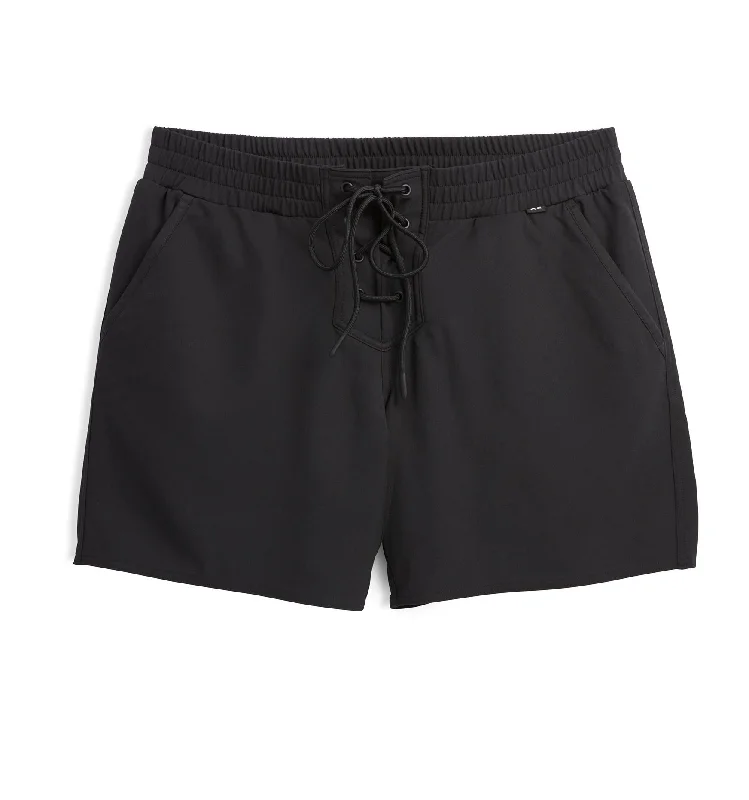 Swim 7" Board Short - Black Rainbow