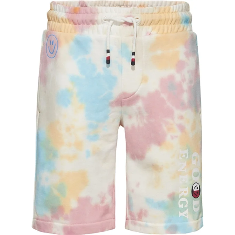 Tommy Hilfiger Sweat Shorts Ecru Tie Dye