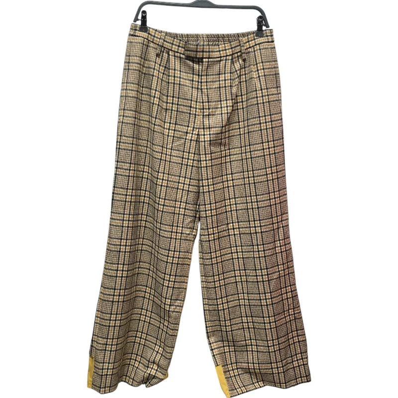 Sue UNDERCOVER/Wide Leg Pants/3/Plaid/Wool/MLT/