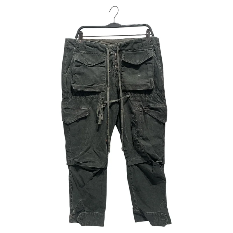 GREG LAUREN/Bottoms/Cotton/GRN/Cargo Lounge Pant